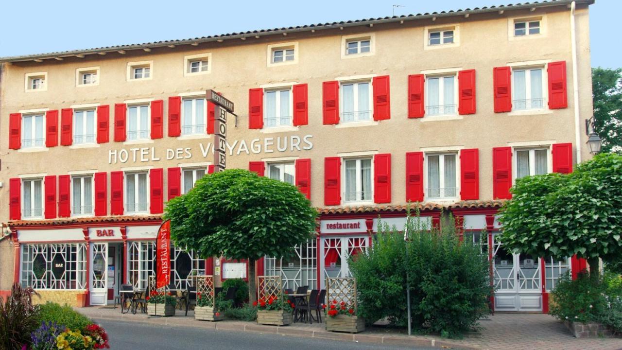Logis Hotel Restaurant Des Voyageurs Saint-Paulien Εξωτερικό φωτογραφία